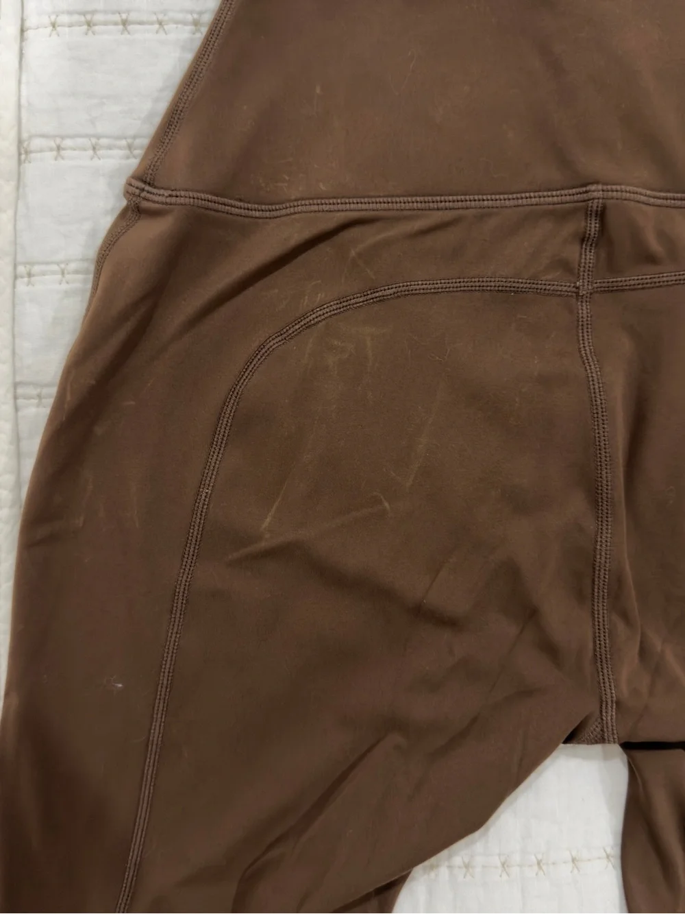 SET Active Brown Athletic Shorts & Crop Sports Set - Picture 6 of 6